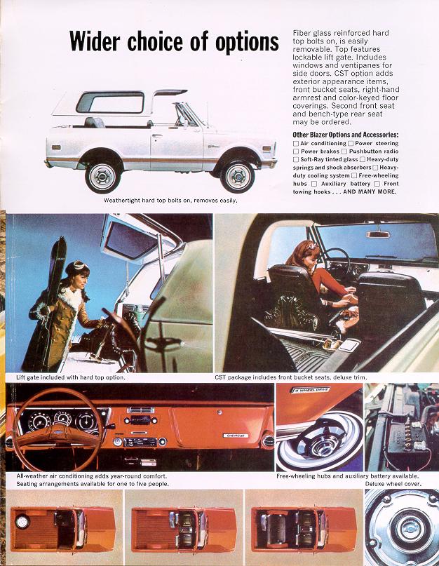 1970 Chevrolet Blazer Brochure Page 2